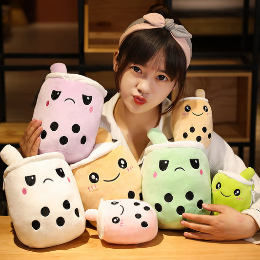 Reversible Boba Tea Plushie