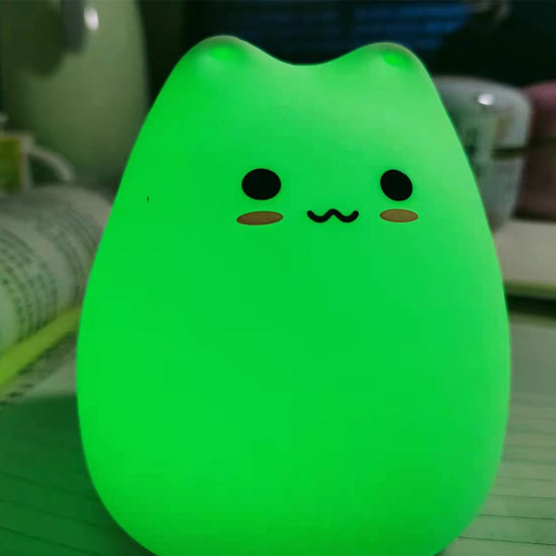 Mini Kitten Color-Changing Lamp