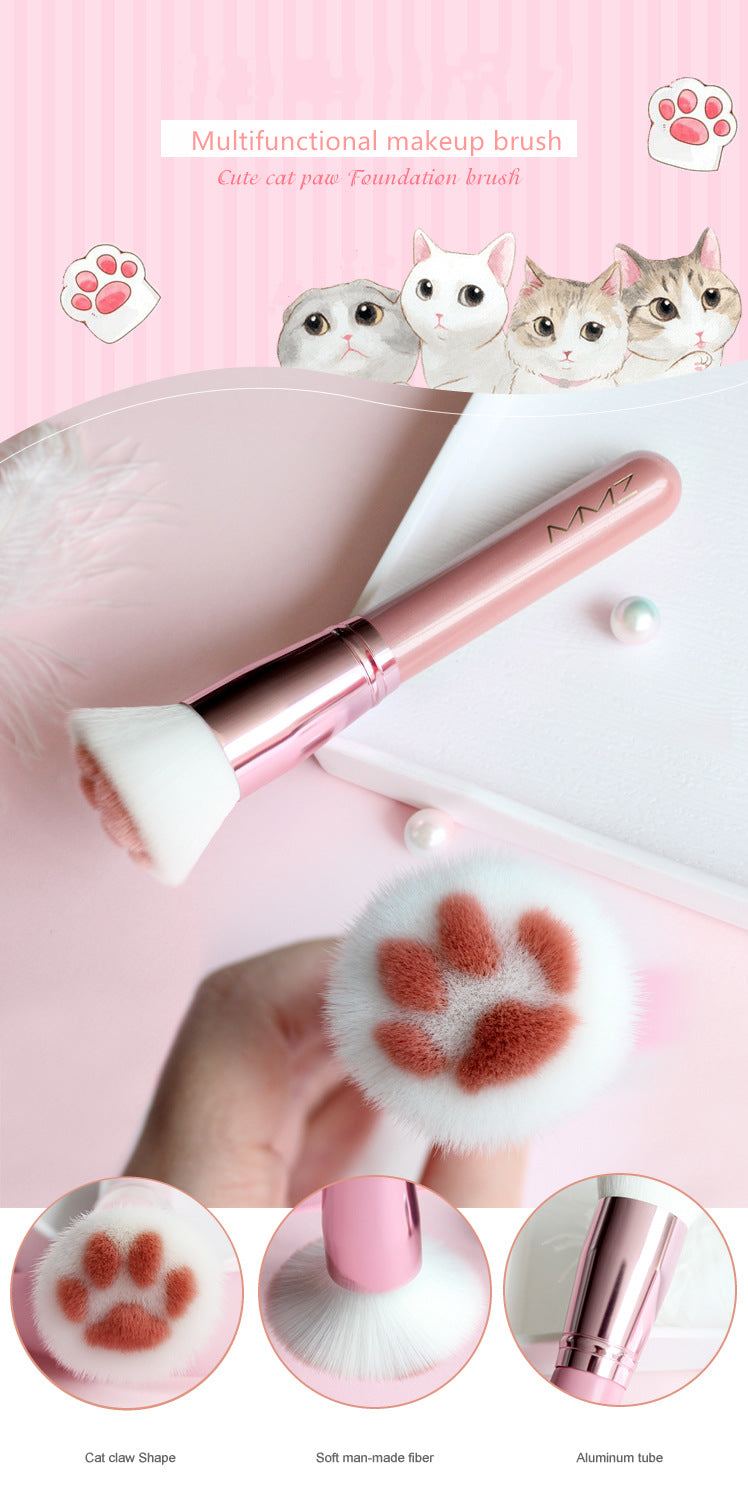 Paw Print Makeup Brush